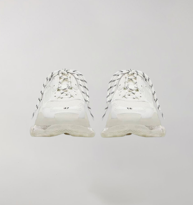 Balenciaga Triple S Clear Sole White - Image 2