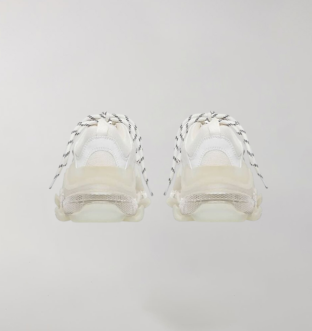 Balenciaga Triple S Clear Sole White - Image 3