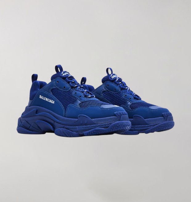 Balenciaga Triple S Indigo Blue – Image 2